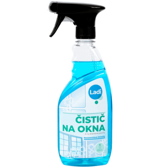 Čistič na okna a skleněné povrchy Ladi Plus 0,5 l