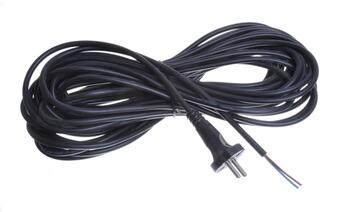 Napájecí kabel k vysavači 2 x 0,75 mm², 15 m