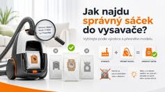 Jak najdu správný sáček do vysavače?